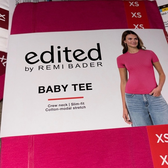 Edited by Remi Bader Black Baby Tee - Picture 4 of 6